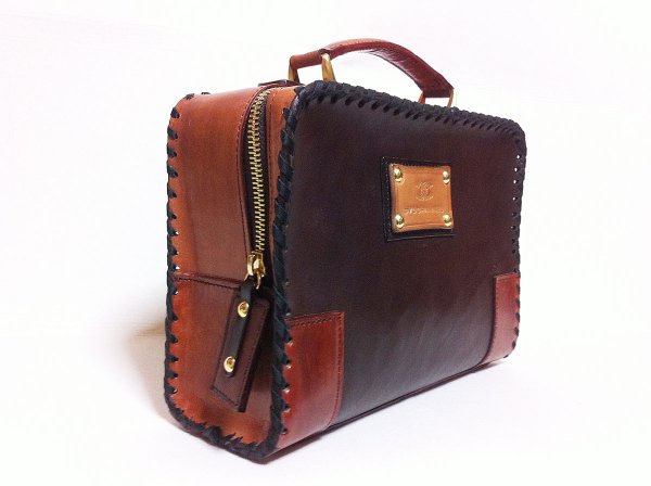 画像3: ブライドル&ラムレースハンドバッグ (3)