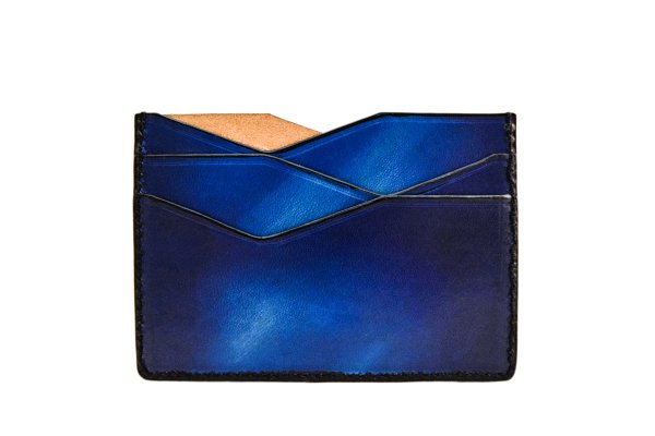 画像2: アクロモ ブルー フラットカードホルダー (2)