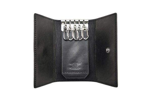 画像4: アクロモ ブラック 5連キーケース (4)