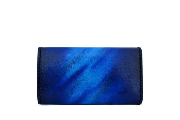 画像2: アクロモ ブルー 5連キーケース (2)