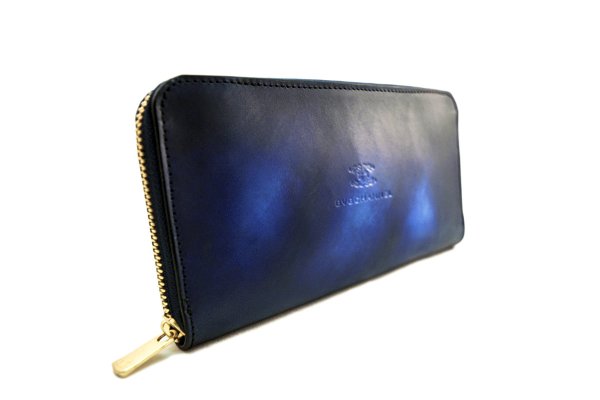 画像3: アクロモ ブルー ジップアラウンドウォレット (3)